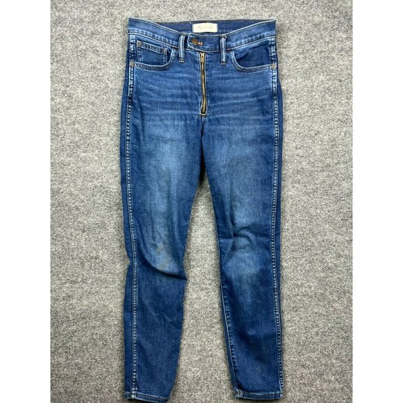 Madewell Denim - Madewell 10" Roadtripper High Rise Jeans Women's W26xL25 Medium Wash